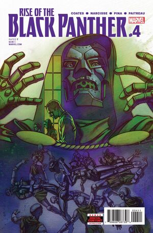 Cover L'ASCESA DELLA PANTERA NERA #4.